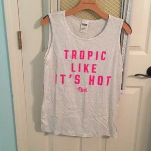 Over sized muscle tank.